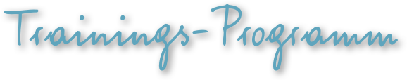 Trainings-Programm
